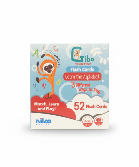 Gibo Flash Cards Learn the Alphabet