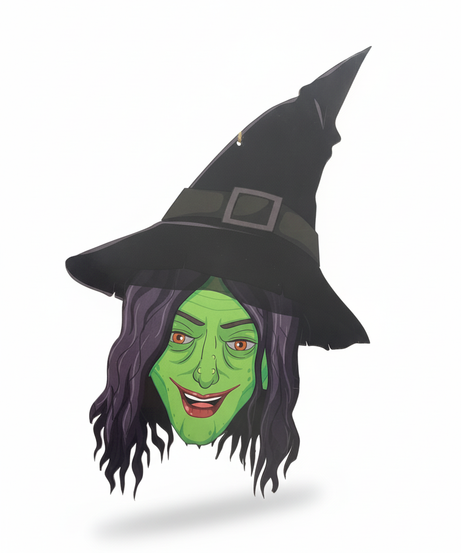 Spooky Witch Hanging Halloween Decoration