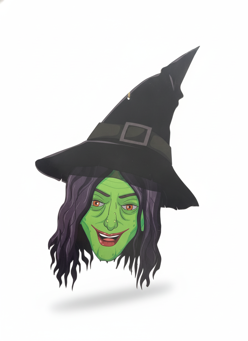 Spooky Witch Hanging Halloween Decoration