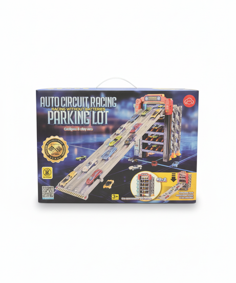 AUTO CIRCUIT RACING RACING WITHOUT BATTERIES PARKING LOT