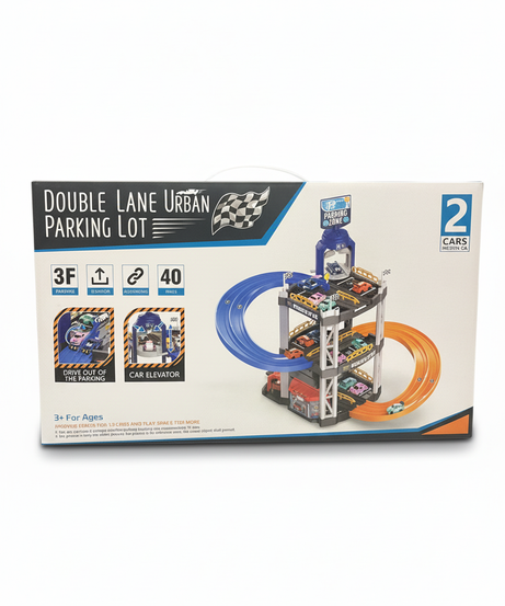 Double Lane Urban Parking Lot