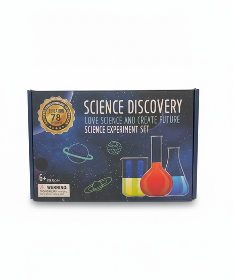Science Discovery: Love Science and Create Future - Science Experiment Set (78 Experiments)