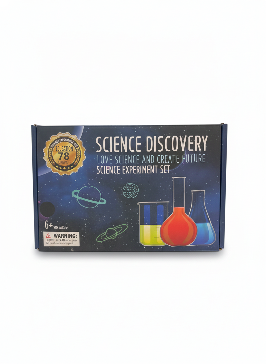 Science Discovery: Love Science and Create Future - Science Experiment Set (78 Experiments)