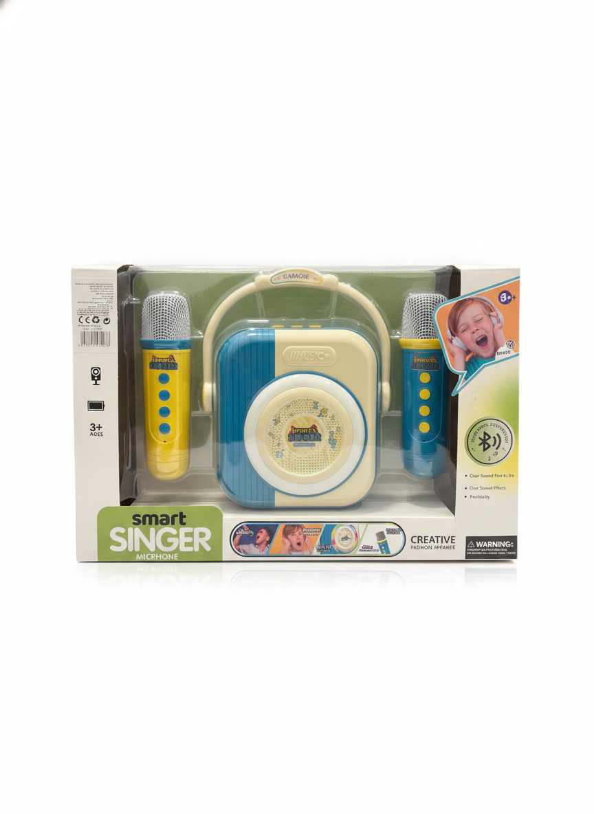 Smart Singer Karaoke Microphone & Music Speaker Set