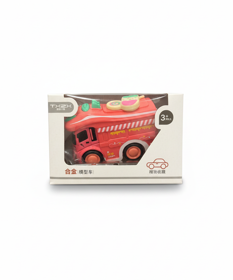Star of Childhood Alloy Ice Cream Model Car
