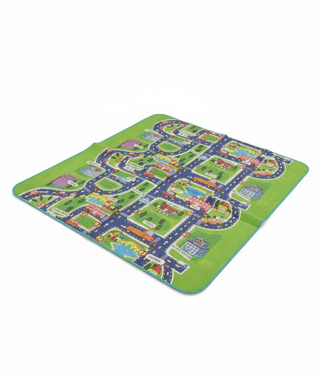 Children's Interactive City Road Playmat