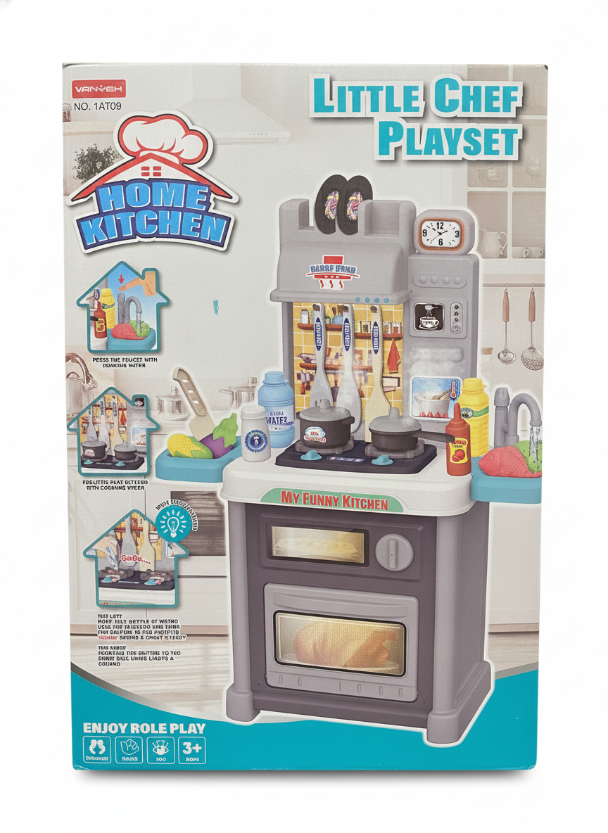 Home Kitchen Little Chef Playset