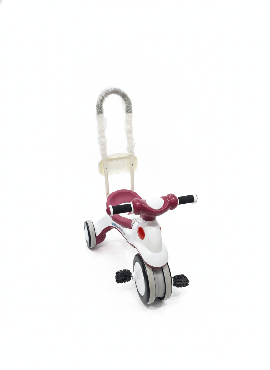 Toddler 3-in-1 Push Tricycle Scooter