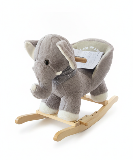 Rock My Baby Plush Rocking Elephant