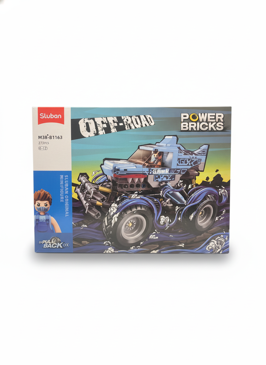 Sluban Power Bricks Off-Road Shark