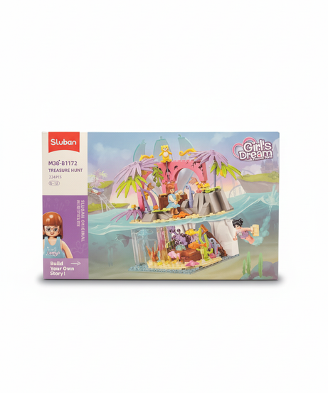 Sluban Girl's Dream Theme Park Treasure Hunt (M38-B1172)