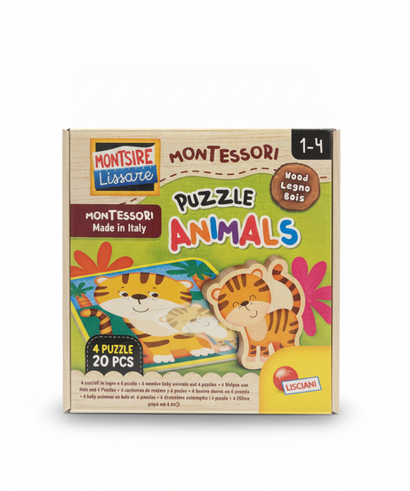 Lisciani Montessori Puzzle Animals