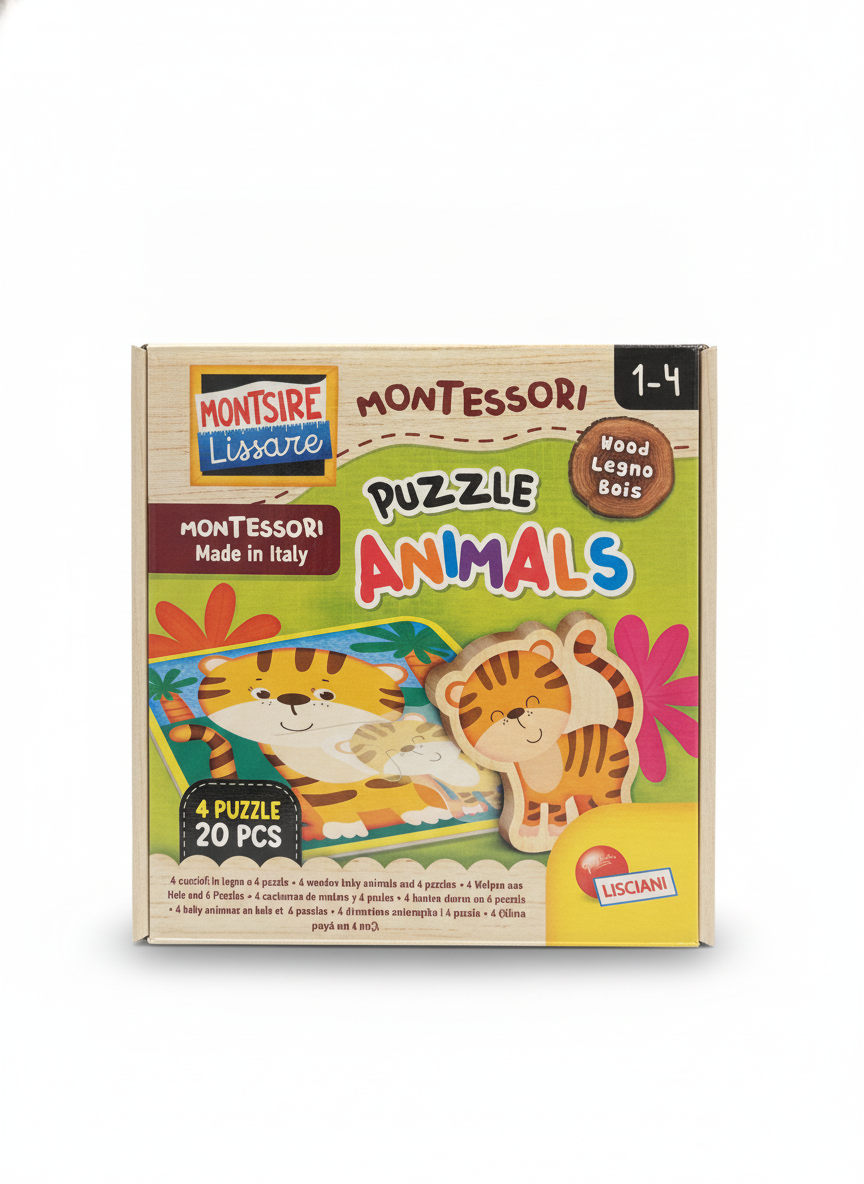 Lisciani Montessori Puzzle Animals