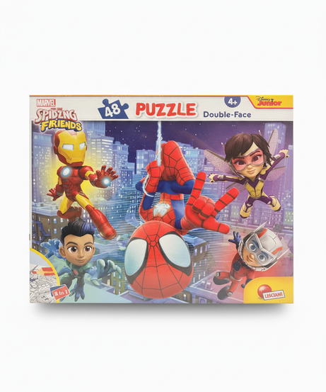 Spidey and His Amazing Friends 48-Piece Double-Face Puzzle
