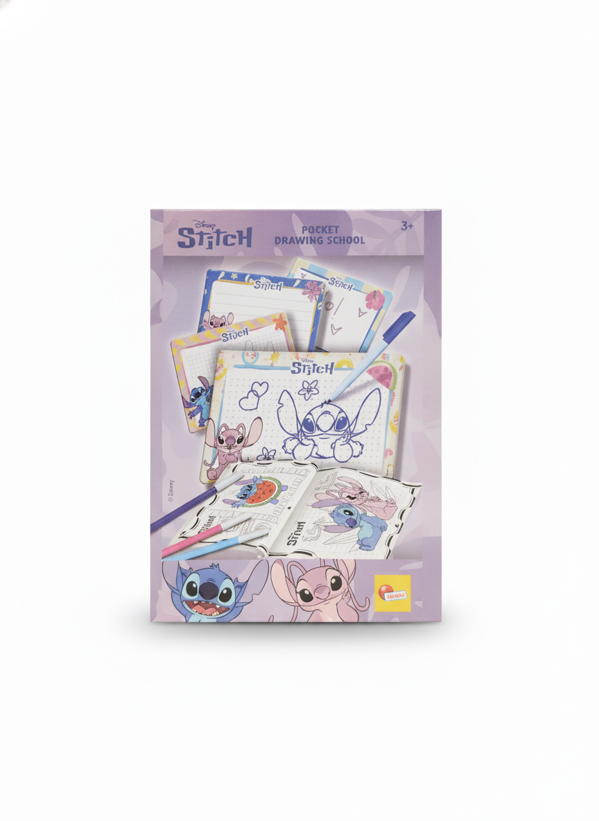 Disney Stitch Pocket Drawing School