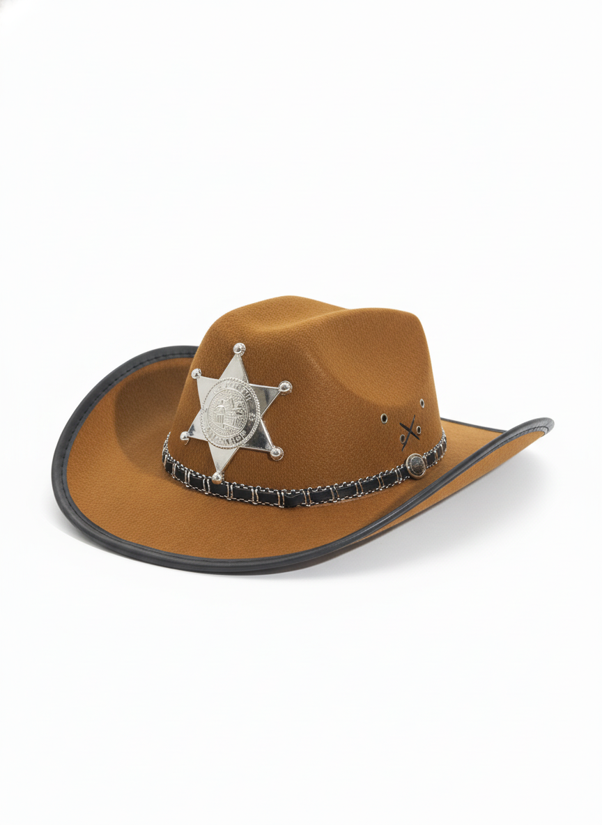 Kids Sheriff Cowboy Hat