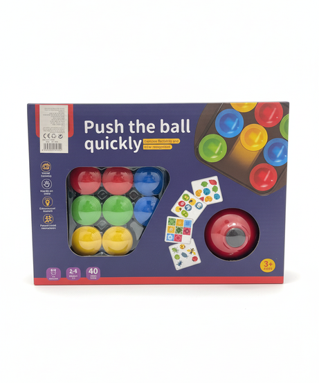 Push the ball quickly