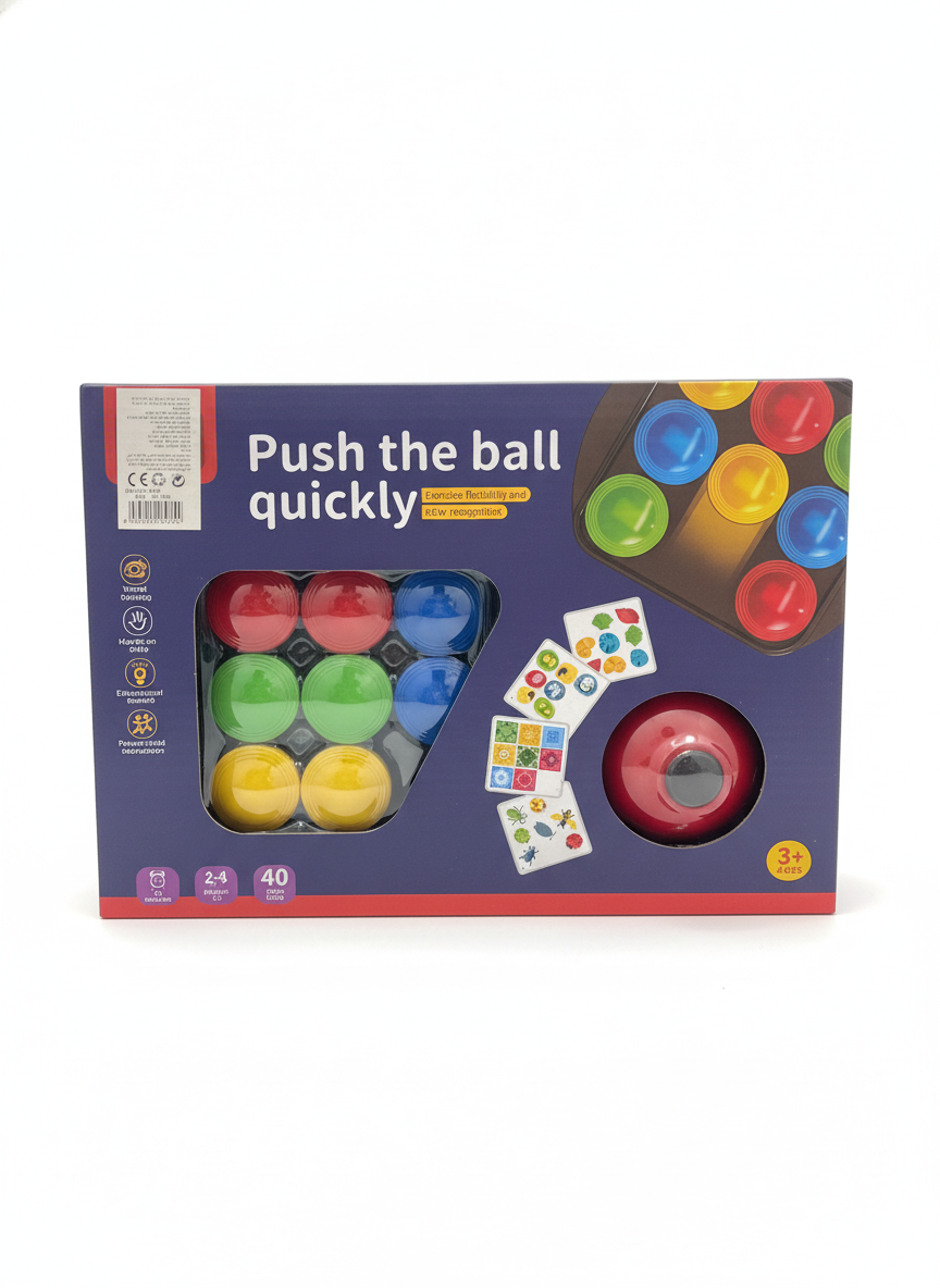 Push the ball quickly