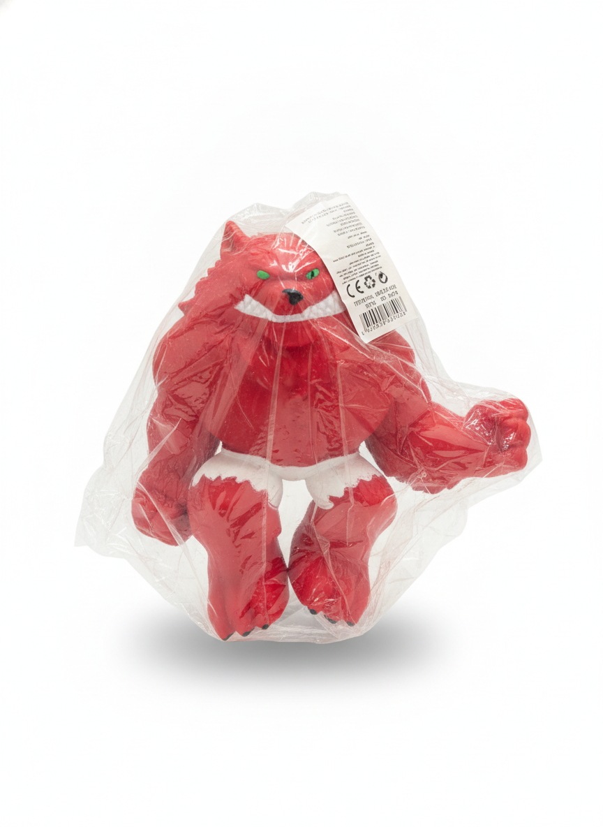 Red Monster Wolf Action Figure