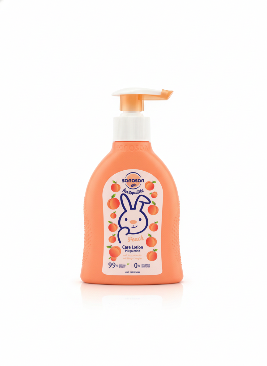 Sanosan Kids Peach Care Lotion