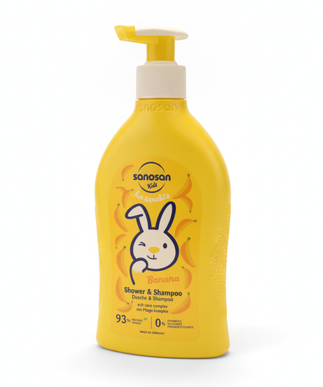 sanosan Kids Banana Shower & Shampoo