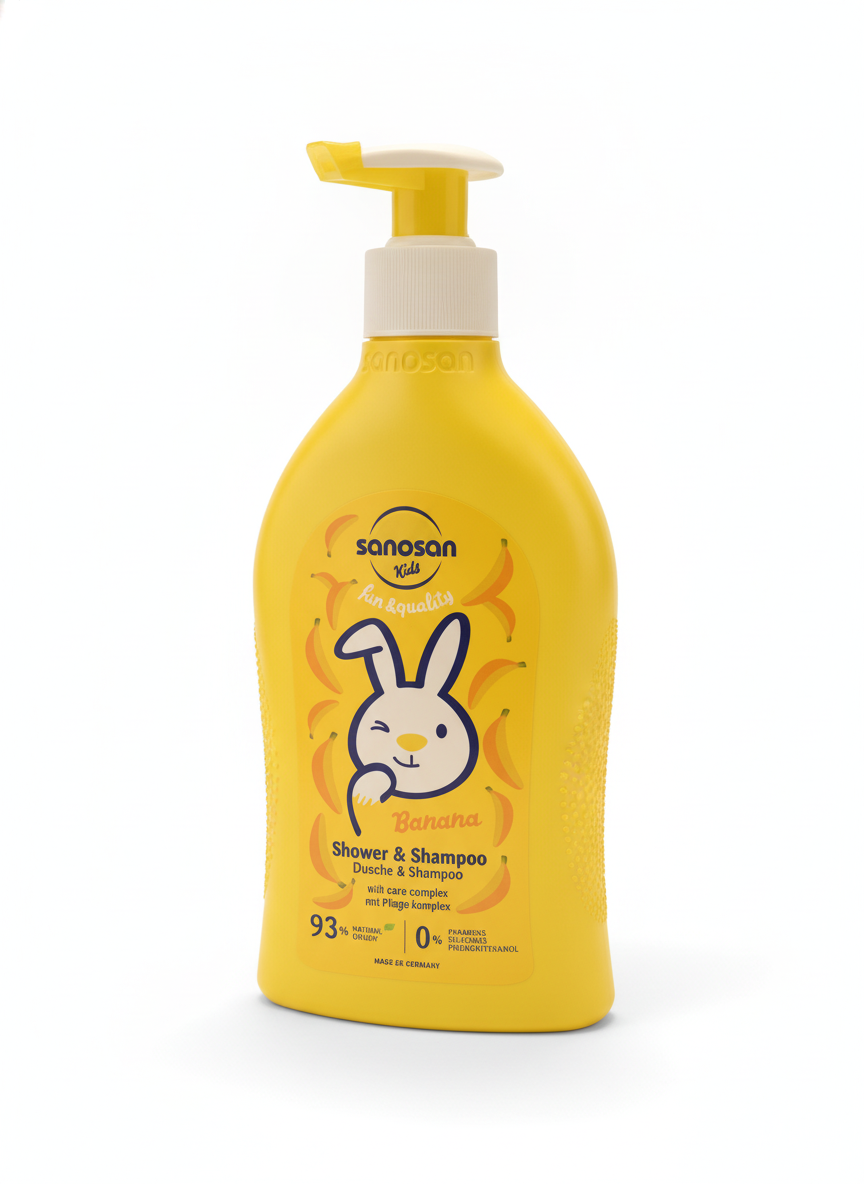 sanosan Kids Banana Shower & Shampoo