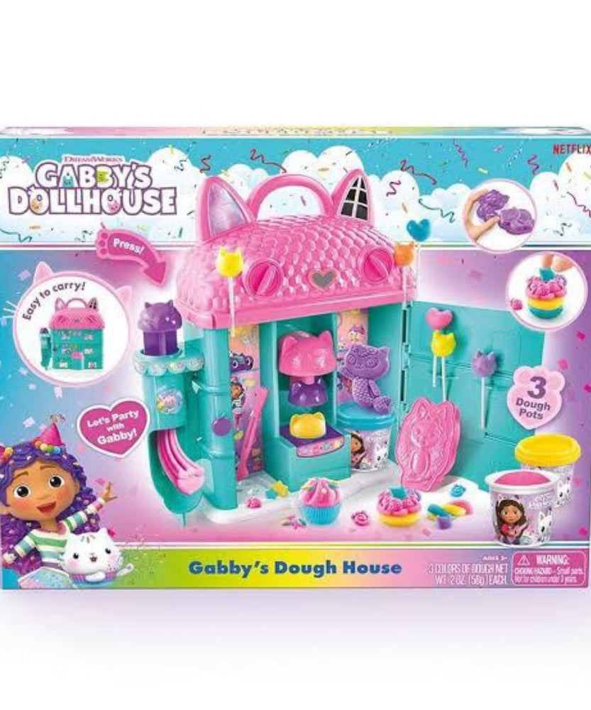 Gabby's Dollhouse House Let's Party With Gabby 3 Dough Pots