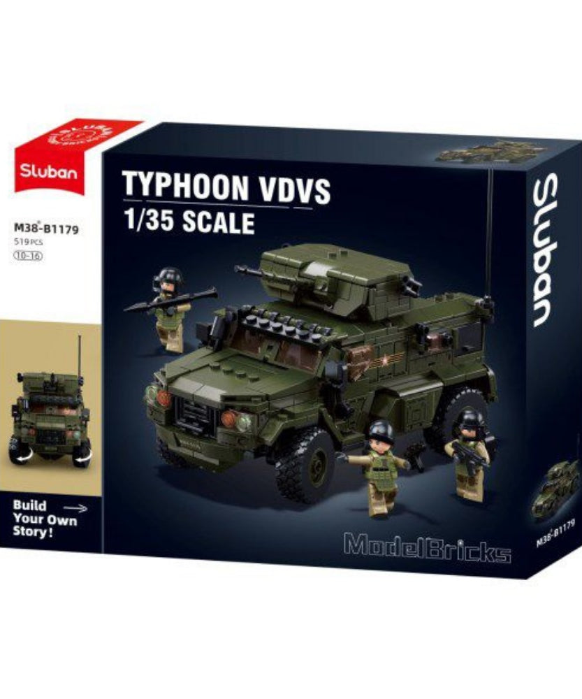 Typhoon VDVS 1\35 Scale Army Truck 519 PCS
