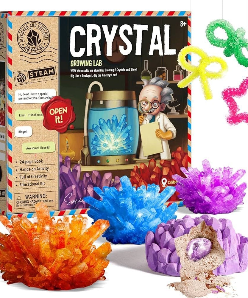 Steam Fun Educational Crystals And Rocks