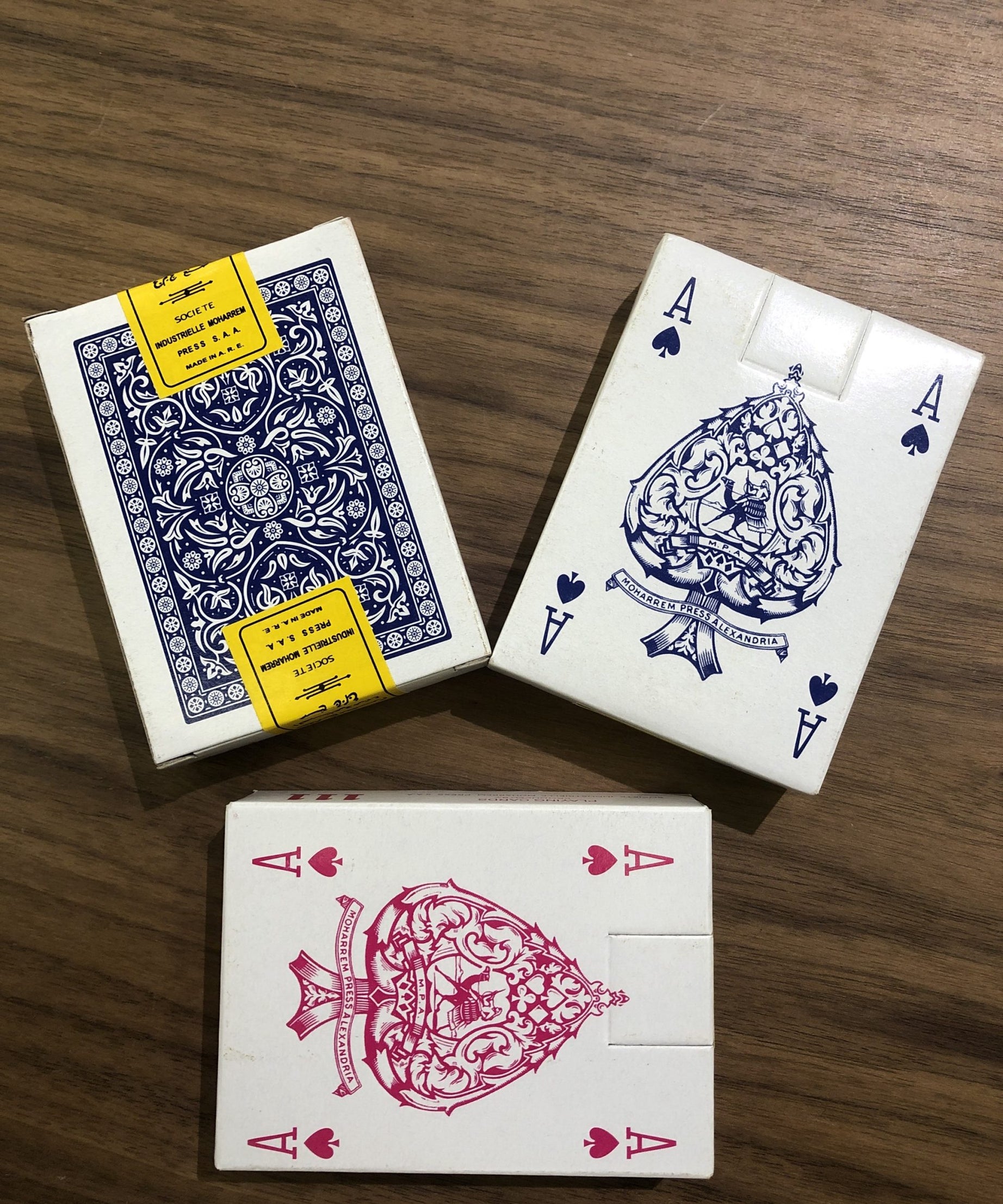 Moharrem Press Alexandria Playing Cards