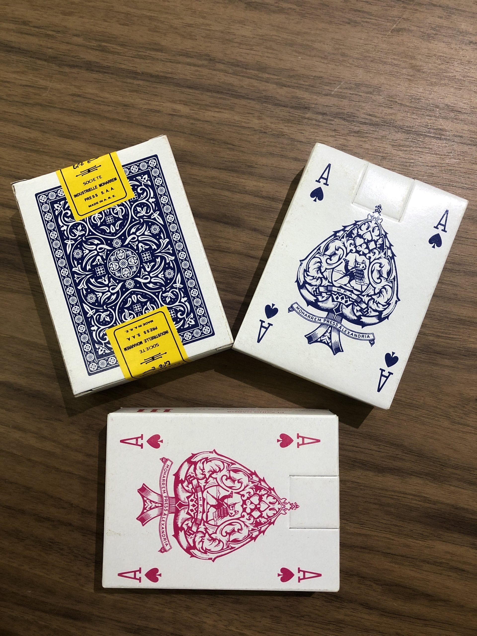 Moharrem Press Alexandria Playing Cards