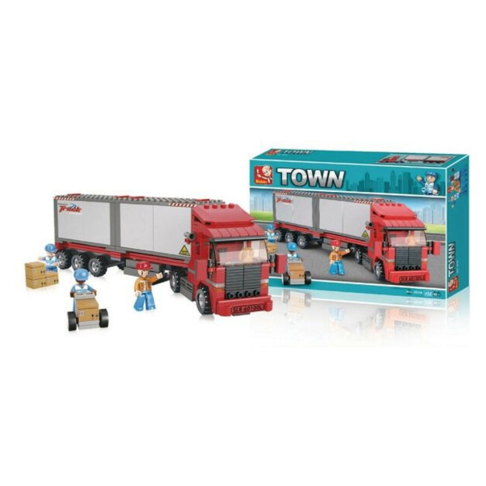 Town Lego SLB 60100L Container Truck 345 PCS