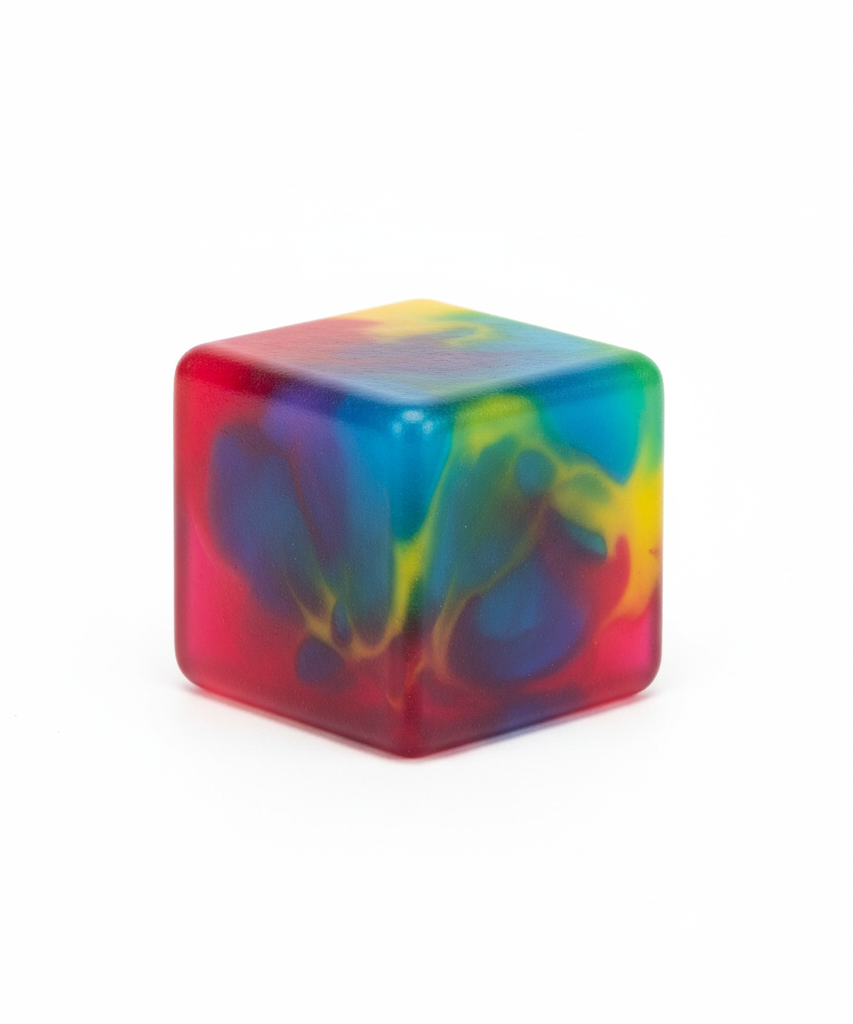 NeeDoh Nice Cube Swirl Super Solid Squish!