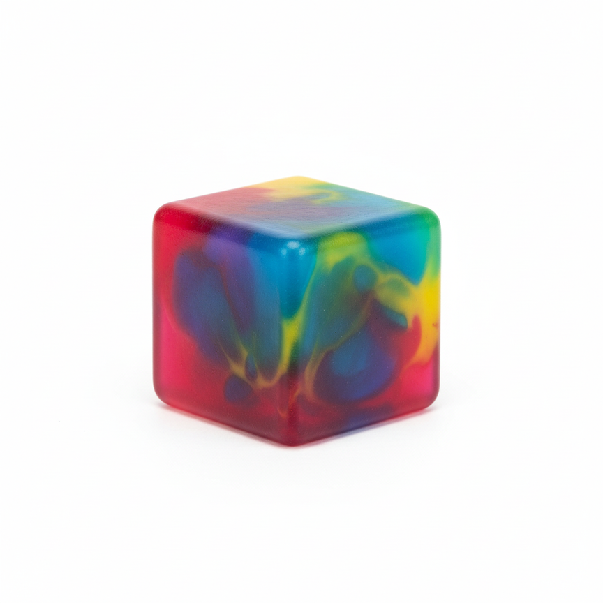 NeeDoh Nice Cube Swirl Super Solid Squish!