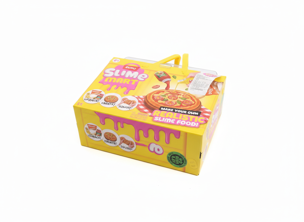 ZURU Slime Smart: Make Your Own Realistic Slime Food! (Pizza Kit)