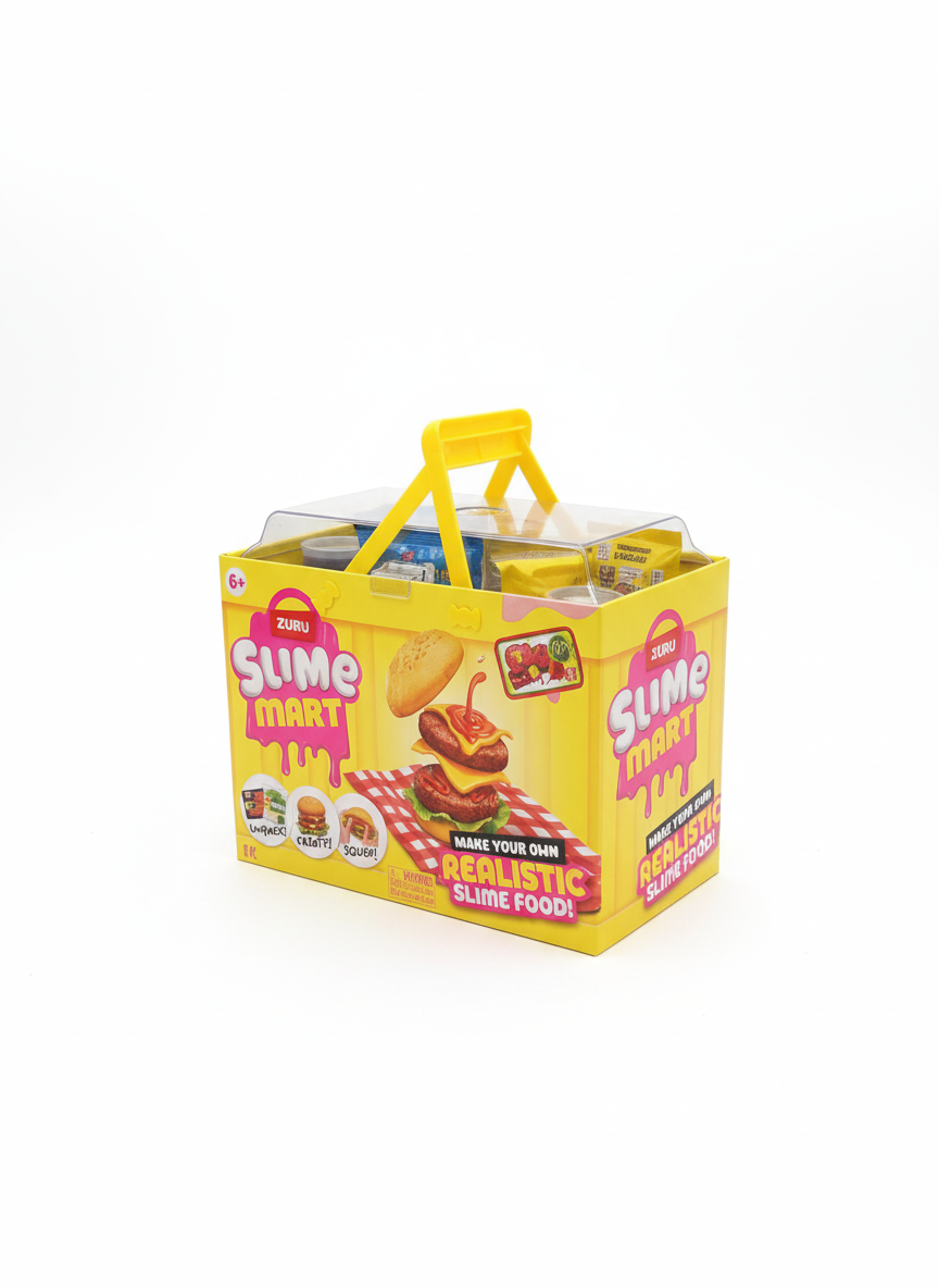 ZURU Slime Mart Realistic Slime Food Burger Kit