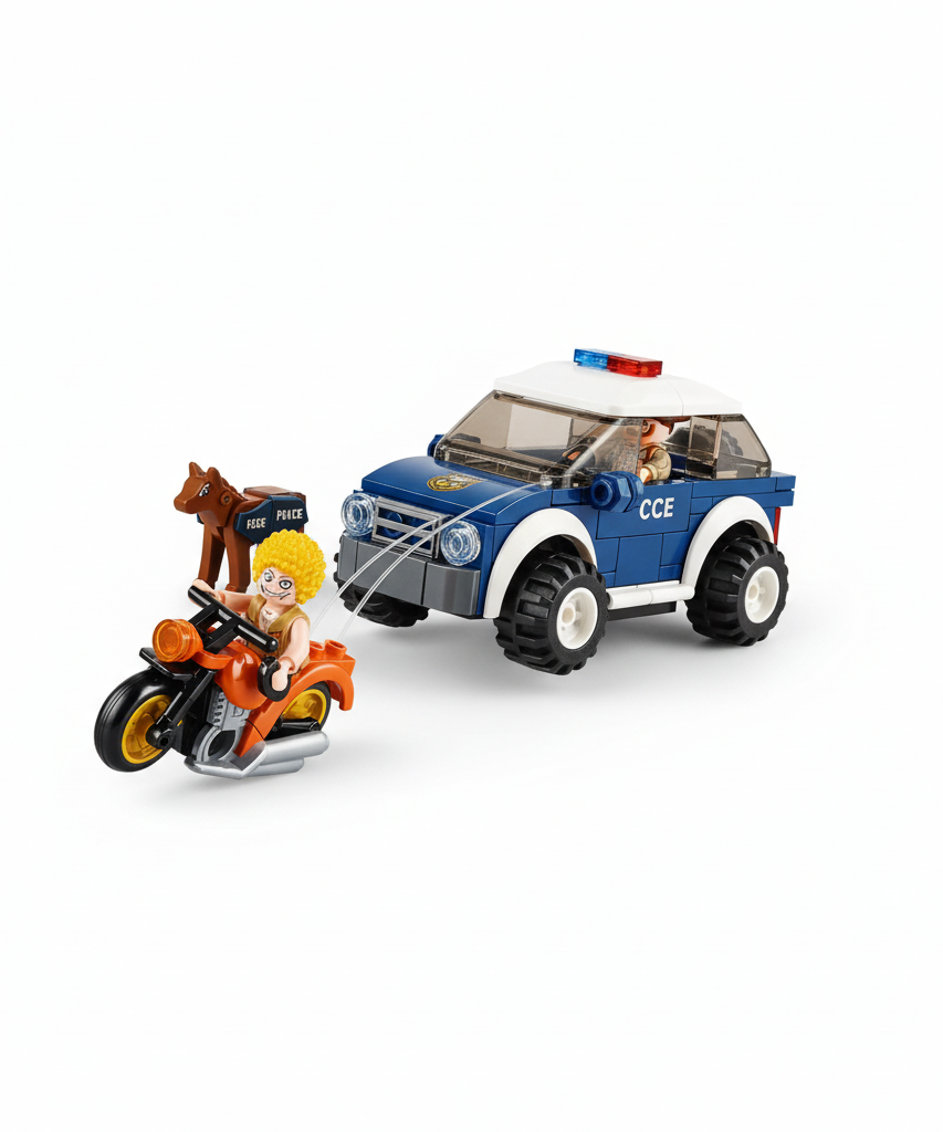 Sluban Police Building Block Set
