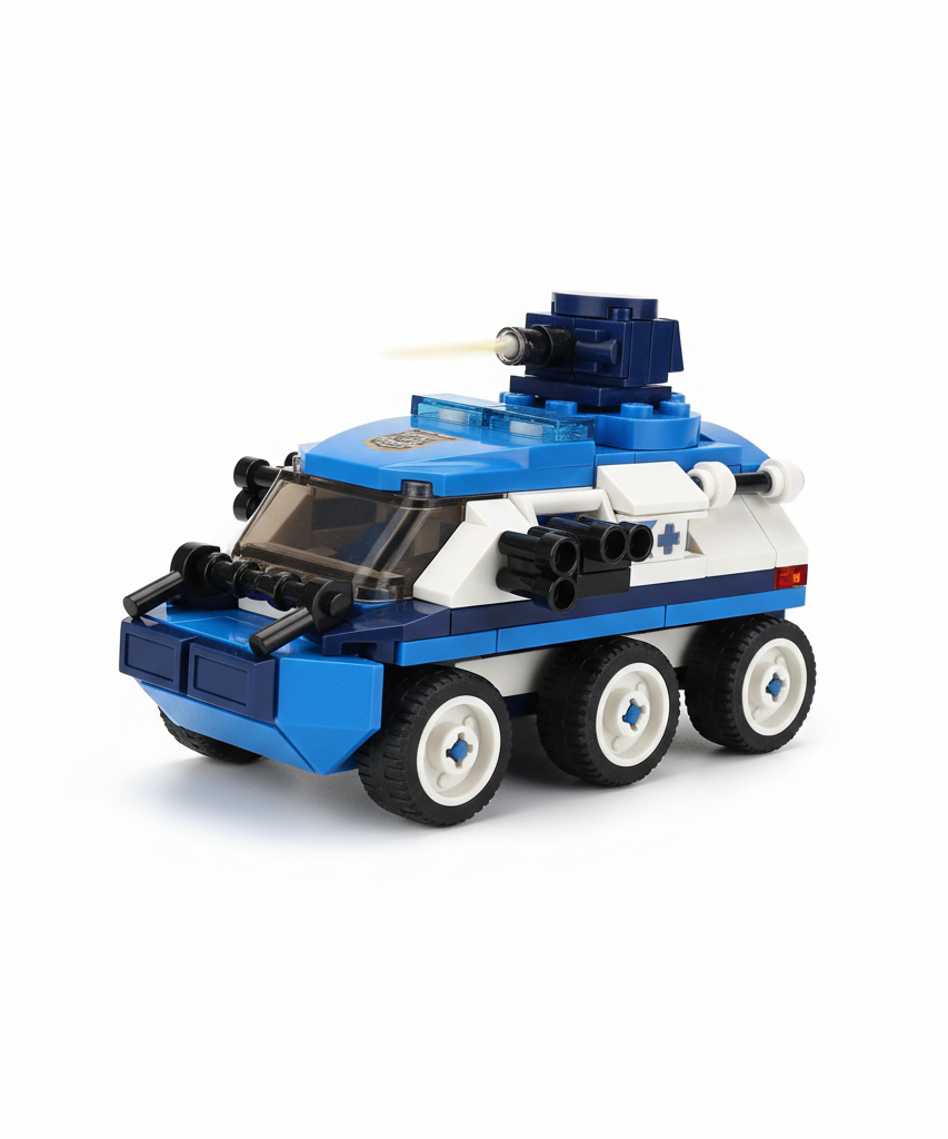 Sluban Police M38-B0760C 4-in-1 Building Blocks Set