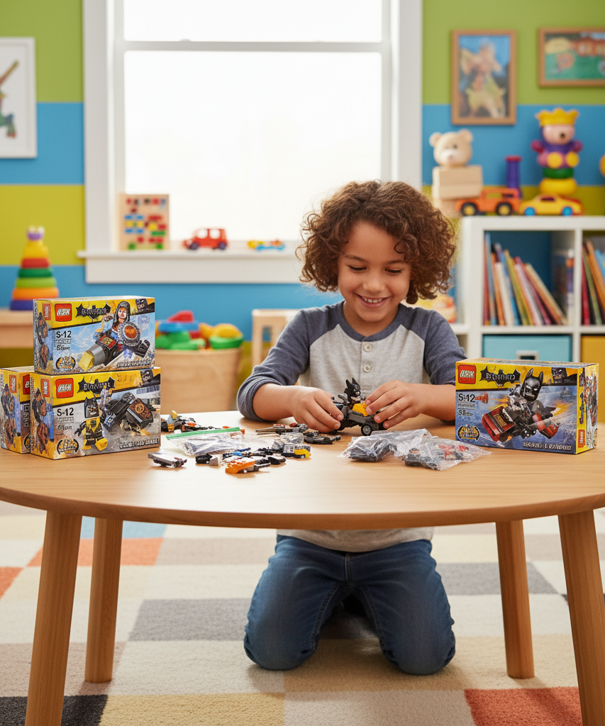 OBM BATHERO Minifigure & Vehicle Building Blocks Collection
