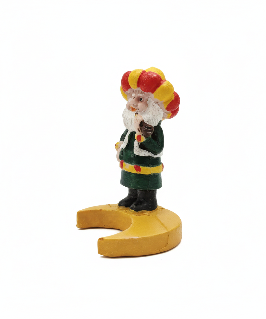 Whimsical Turbaned Sage Collectible Figurine