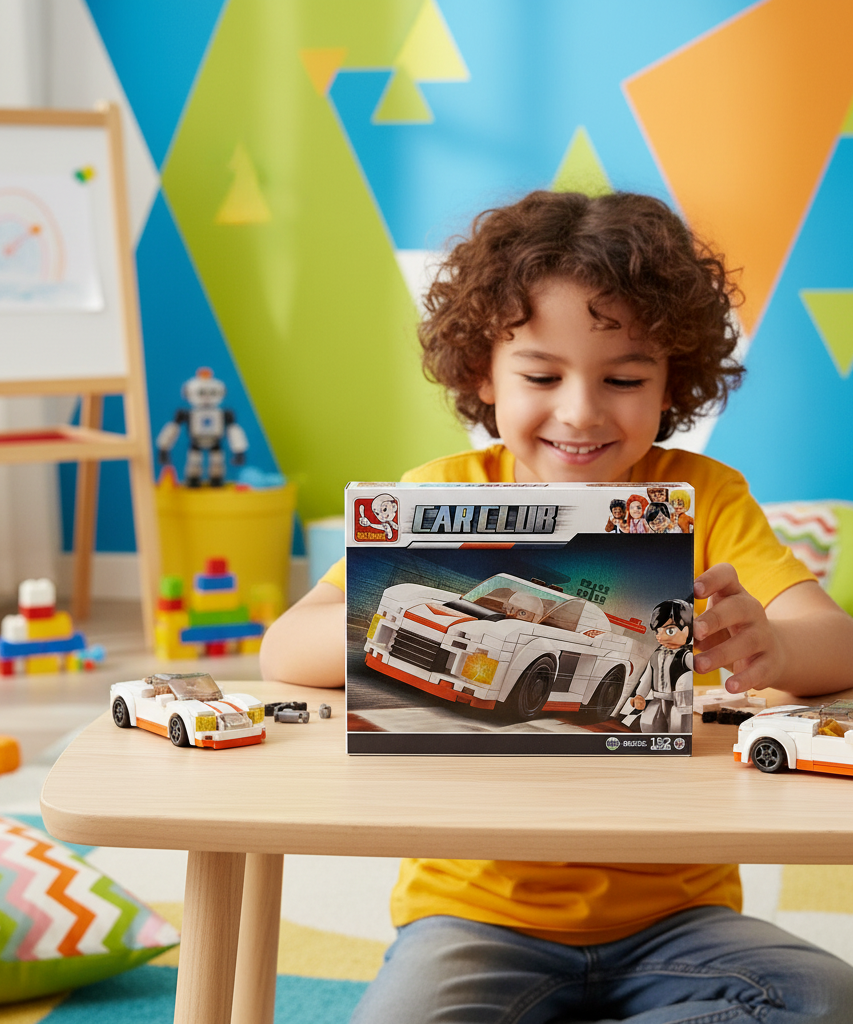 Sluban CAR CLUB Sports Car Building Set M38-B0633C