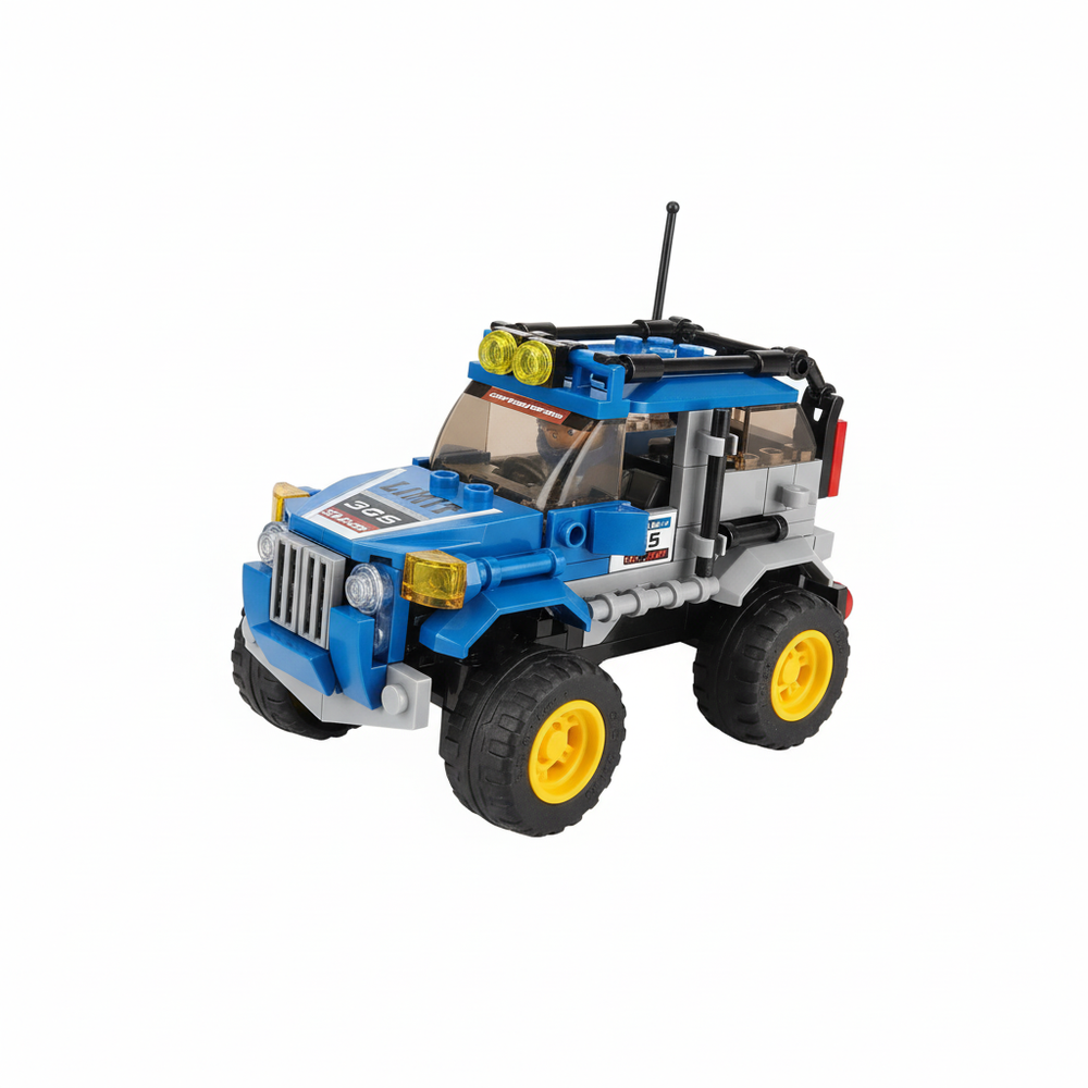 Sluban CAR CLUB Off-Road Rally Jeep M38-B0663C Building Blocks
