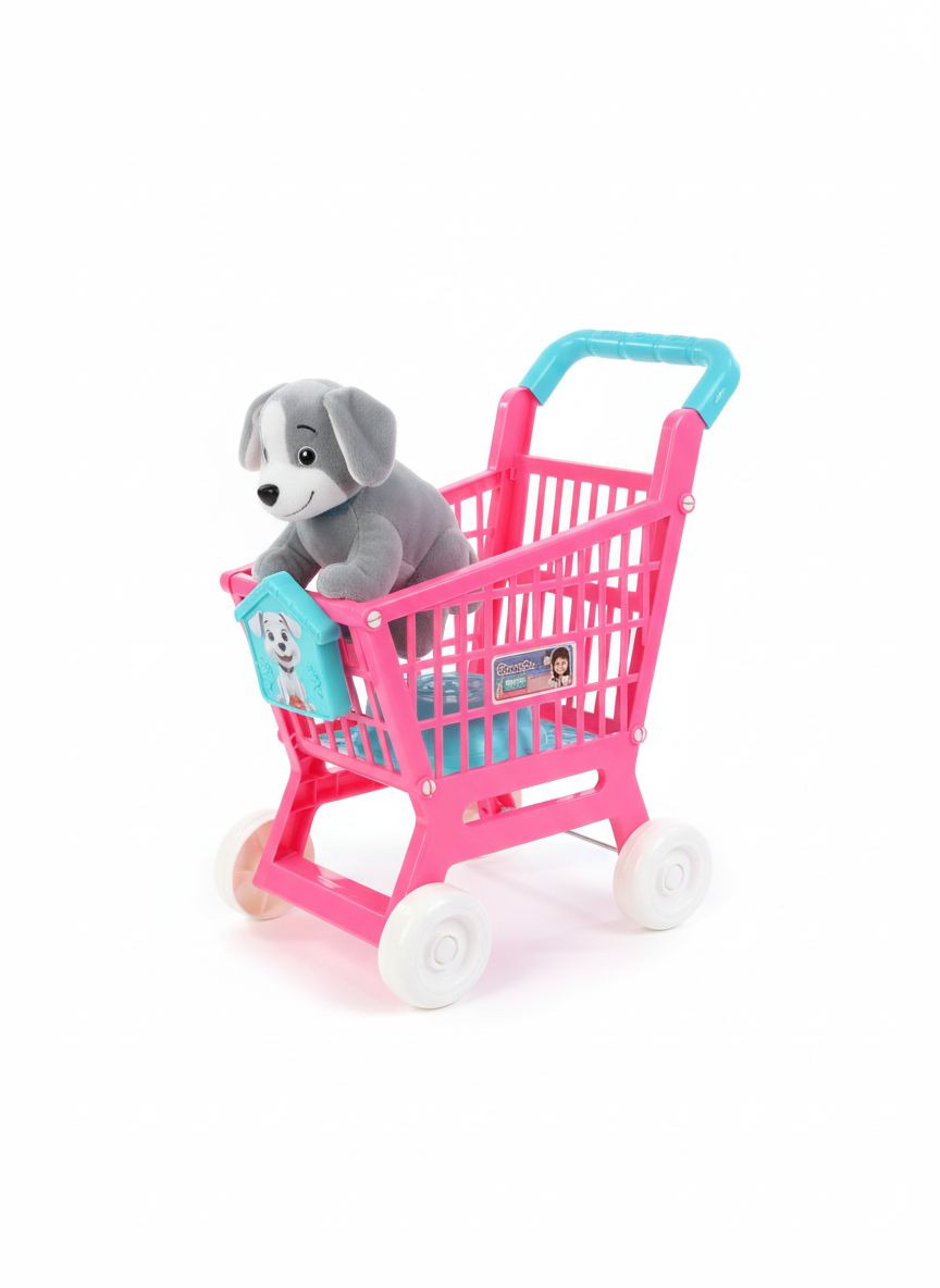 Plush Pet Pet Stroller Set