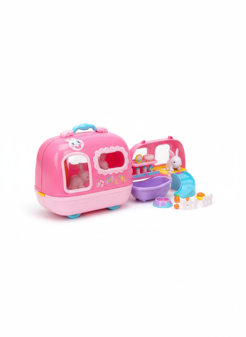 SiMallan Pet Care My Pet Rabbit Playset