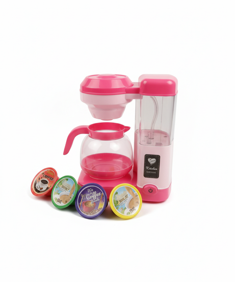 Happy Kitchen Coffee Machine Light Music Flowing Water