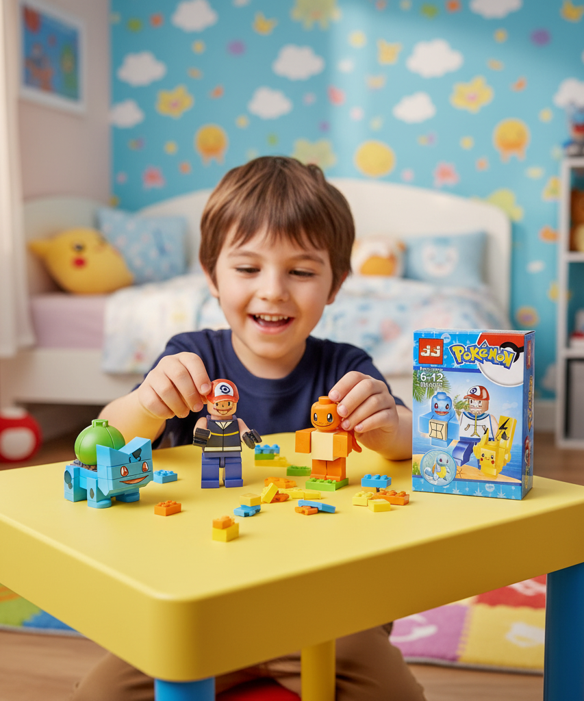 JJ Pokémon Building Blocks Series (No. 3317)