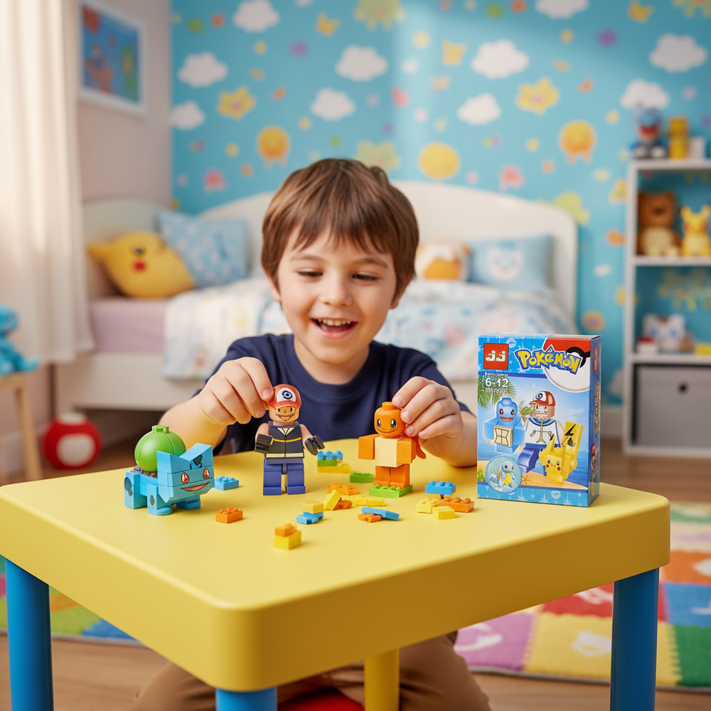 JJ Pokémon Building Blocks Series (No. 3317)