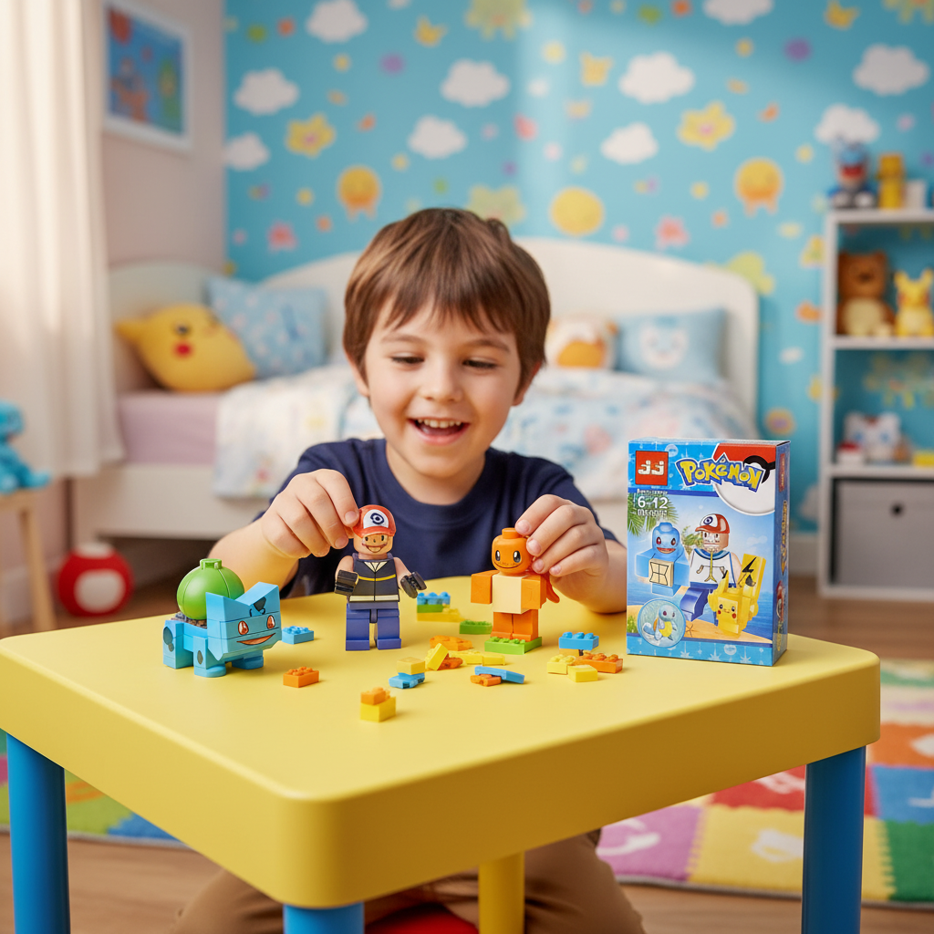 JJ Pokémon Building Blocks Series (No. 3317)
