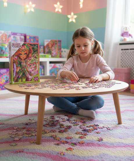 Glitter Puzzle Hazelia And Elena 1000 PCS