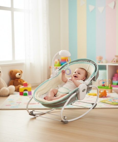5 In 1 Rocker Bassinet Baby Bed